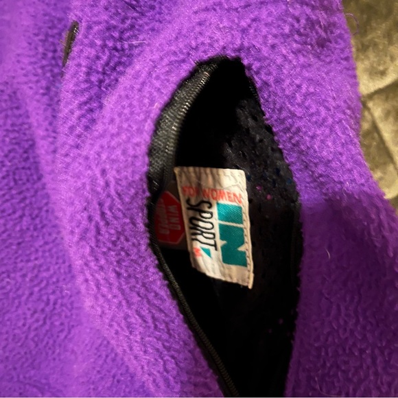vintage In Sport for Women fleece pull over quarter zip - Picture 4 of 4